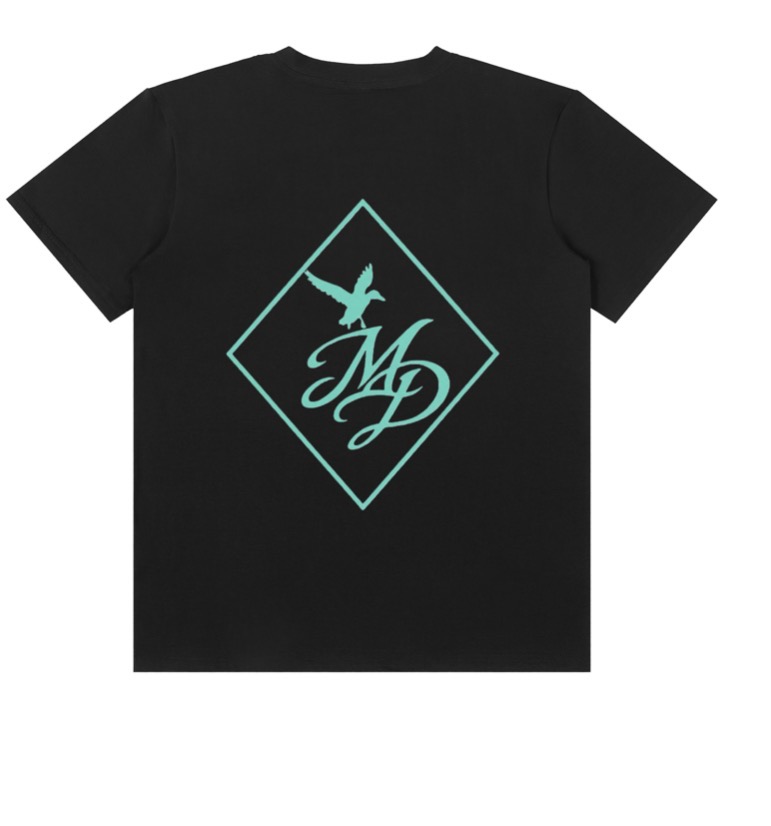 Black Midwest Dust Co tee